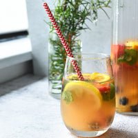 Chevron Paper Straws