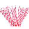 Pink Striped Paper Straws — STRAWTOPIA - STRAWTOPIA