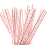 Light Pink with White Dots Paper Straws -  STRAWTOPIA - STRAWTOPIA