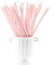 Light Pink with White Dots Paper Straws -  STRAWTOPIA - STRAWTOPIA