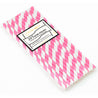 Pink Striped Paper Straws — STRAWTOPIA - STRAWTOPIA