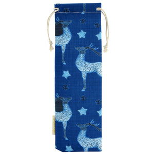 Handmade--Straw-Case-Holder-Bag-Deer-with-Blue-Star_Strawtopia