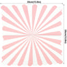 Pink and White Stripe Floral Fancy Party Paper Napkins