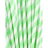 Minty Light Green Striped Paper Straws — STRAWTOPIA - STRAWTOPIA