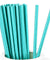 Metallic Cyan Gold Paper Straws — STRAWTOPIA - STRAWTOPIA