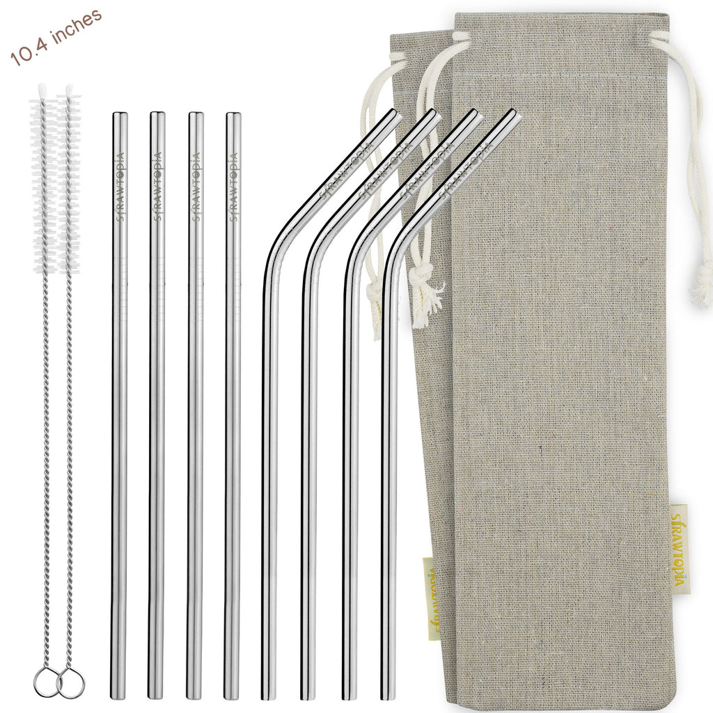 Reusable Metal Straws (Set of 7 or 11 Pieces) – Ethika_Inc