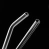 strawtopia bendy glass straw and straight glass straw 8mm wide