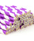 Purple Striped Paper Straws — STRAWTOPIA - STRAWTOPIA