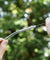 showing how to clean bendy glass straw with included brush by strawtopia