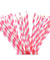 Pink Striped Paper Straws — STRAWTOPIA - STRAWTOPIA