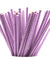 Purple | White Chevron Paper Straws Biodegradable and Compostable - STRAWTOPIA