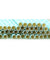 Light Cyan with White Stars Paper Straws Biodegradable and Compostable - STRAWTOPIA