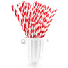 Red and White Striped Paper Straws — STRAWTOPIA - STRAWTOPIA