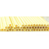 Yellow | White Chevron Paper Straws Biodegradable and Compostable - STRAWTOPIA