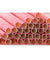 Vivid Red | White Chevron Paper Straws Biodegradable and Compostable - STRAWTOPIA