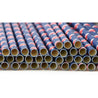 Deep Blue with Santa Claus'Cap Paper Straws Biodegradable and Compostable - STRAWTOPIA