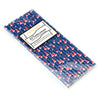 Deep Blue with Santa Claus'Cap Paper Straws Biodegradable and Compostable - STRAWTOPIA