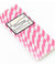 Pink Striped Paper Straws — STRAWTOPIA - STRAWTOPIA