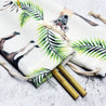 Handmade Drawstring Case Bag for Straws (Deer in the Forest) — STRAWTOPIA