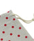 Handmade Drawstring Case Holder for Straws (Red Polka Dots) — STRAWTOPIA