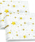 White with Gold Stars Fancy Party Paper Napkins — STRAWTOPIA