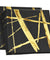 Black & Gold Fancy Party Paper Napkins — STRAWTOPIA