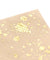 Peach Color with Gold Patterns Fancy Party Paper Napkins — STRAWTOPIA