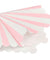Pink and White Stripe Floral Fancy Party Paper Napkins