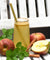 Strawtopia-fresh apple-juice-with- bamboo-straw