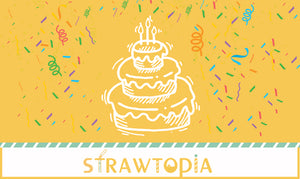 Strawtopia Gift Card Birthday