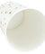 White with Gold Stars Fancy Party Paper Cups — STRAWTOPIA