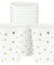 White with Gold Stars Fancy Party Paper Cups — STRAWTOPIA