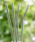 10mm 2 Bendy 2 Straight Reusable Glass Straws with Cleaning Brushes — STRAWTOPIA 