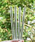 12mm (Transparent) 4 Straight Reusable Glass Straws with Cleaning Brushes — STRAWTOPIA 