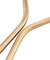 2 Bendy (10.4 inches) Champagne Gold Reusable Metal Straws with Cleaning Brushes — STRAWTOPIA 