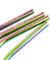 4 Bendy (8.5 inches) Rainbow Reusable Metal Straws with Cleaning Brushes — STRAWTOPIA