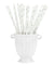 Metallic Silver Stars Paper Straws Biodegradable and Compostable - STRAWTOPIA