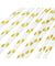 Metallic Gold Polka Dots Paper Straws — STRAWTOPIA - STRAWTOPIA