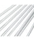 Metallic Silver Paper Straws Biodegradable and Compostable - STRAWTOPIA