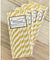 Metallic Gold Striped Paper Straws —  STRAWTOPIA - STRAWTOPIA