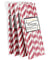 Mulberry Red Striped  Paper Straws — STRAWTOPIA - STRAWTOPIA