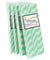 Minty Green Striped Paper Straws — STRAWTOPIA - STRAWTOPIA