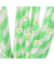 Minty Light Green Striped Paper Straws — STRAWTOPIA - STRAWTOPIA