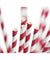 Mulberry Red Striped  Paper Straws — STRAWTOPIA - STRAWTOPIA