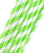 Vivid Light Green Striped Paper Straws — STRAWTOPIA - STRAWTOPIA