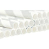 Gray and White Striped Paper Straws — STRAWTOPIA - STRAWTOPIA