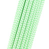 Light Green | White Chevron Pattern Paper Straws — STRAWTOPIA - STRAWTOPIA