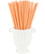 Orange and White Chevron Paper Straws — STRAWTOPIA - STRAWTOPIA