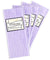 Lilac Chevron Pattern Paper Straws - STARWTOPA - STRAWTOPIA