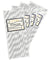 Gray and White Striped Paper Straws — STRAWTOPIA - STRAWTOPIA